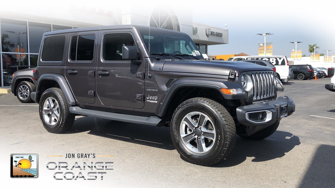 New 2020 JEEP Wrangler Sahara Sport Utility in Costa Mesa ...