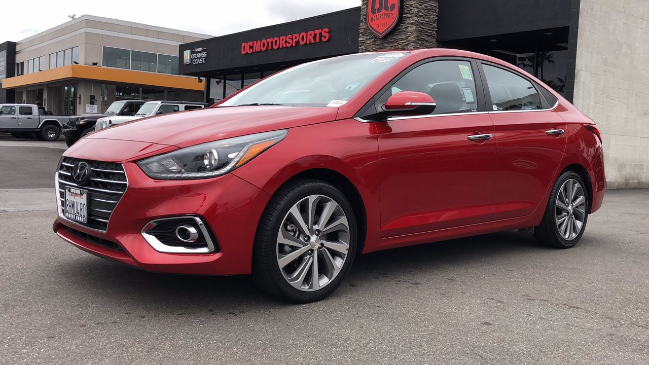 Pre-Owned 2019 Hyundai Accent Limited 4dr Car in Costa Mesa #TJ16166 ...